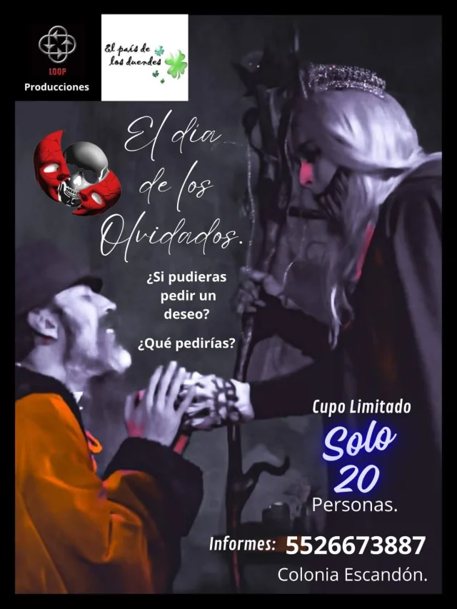 Cartel El día de los Olvidados