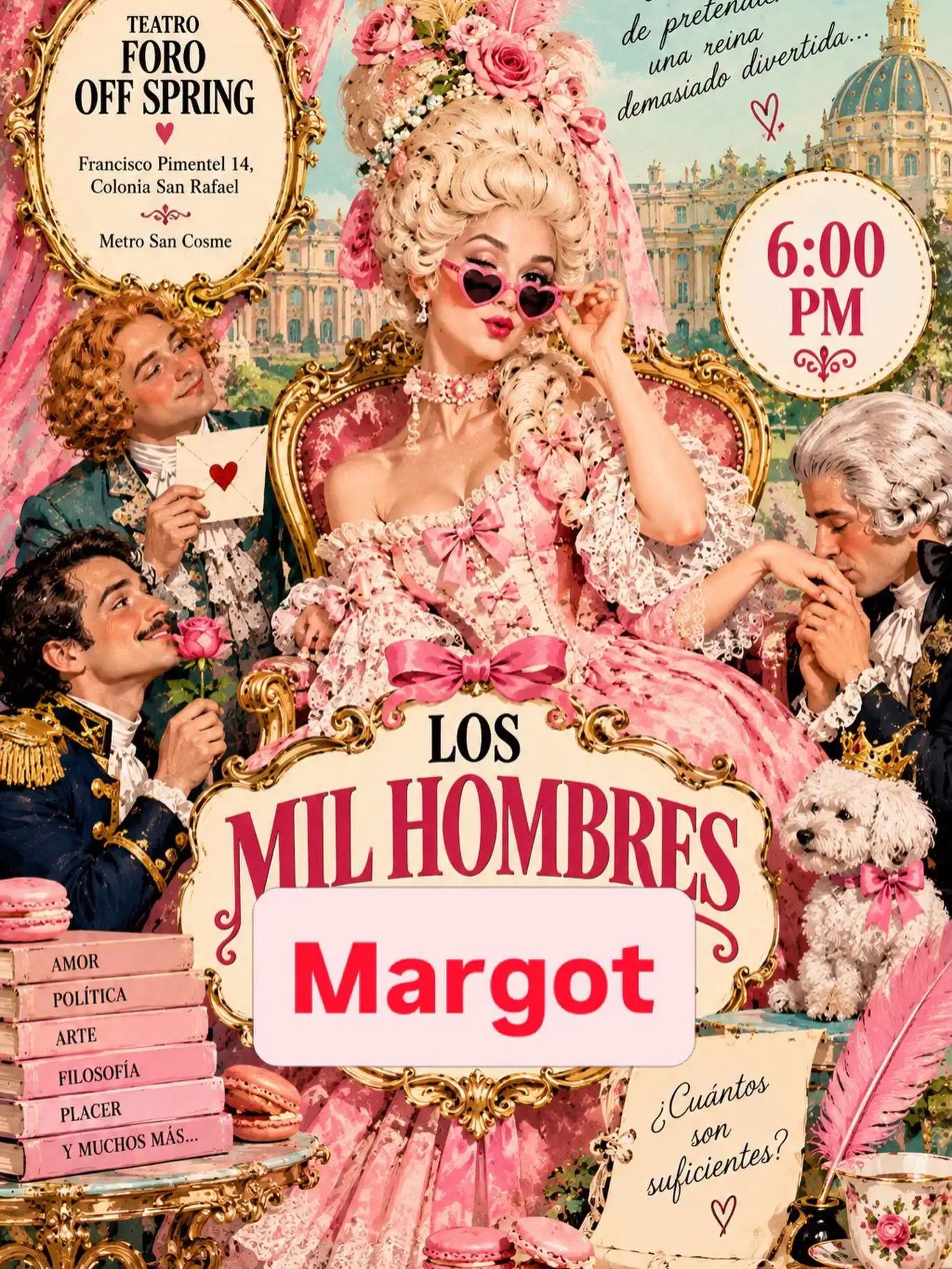 Cartel Los Mil Hombres de Margot